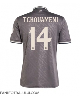 Real Madrid Aurelien Tchouameni #14 Tricou Fotbal Replică 2024-25 Barbati Treilea